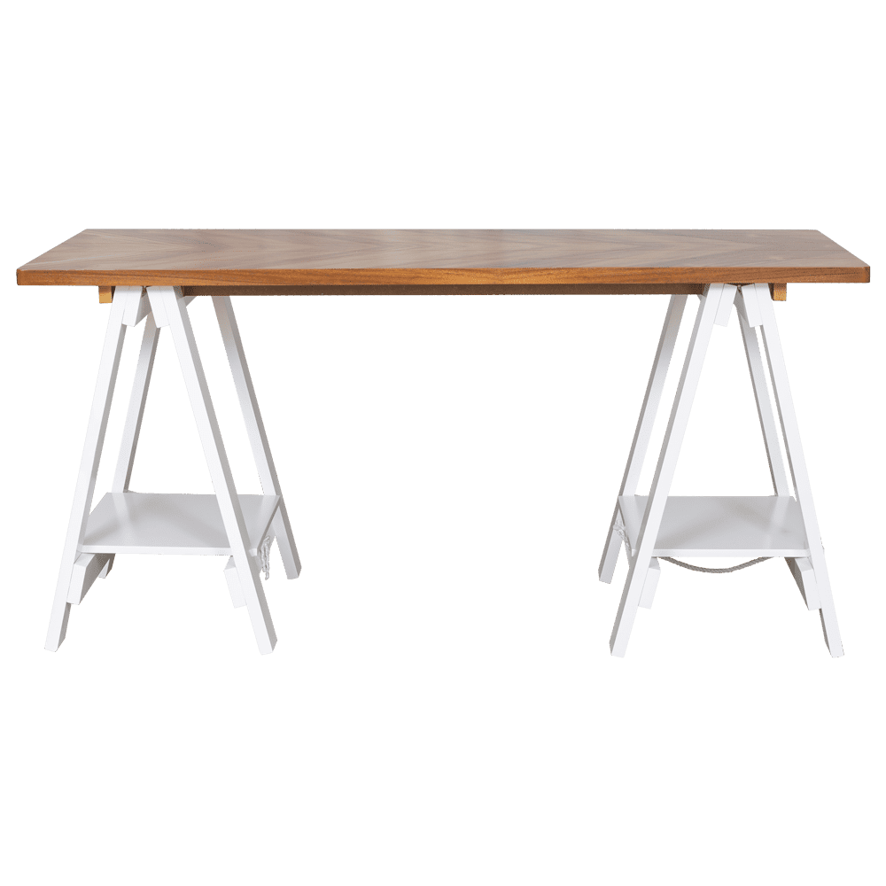 Teddy Wooden Desk Two Tone | Kwickshop