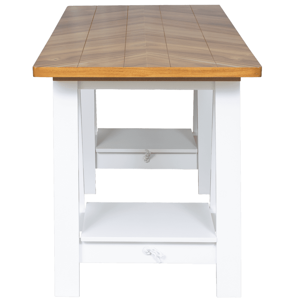 Teddy Wooden Desk Two Tone | Kwickshop