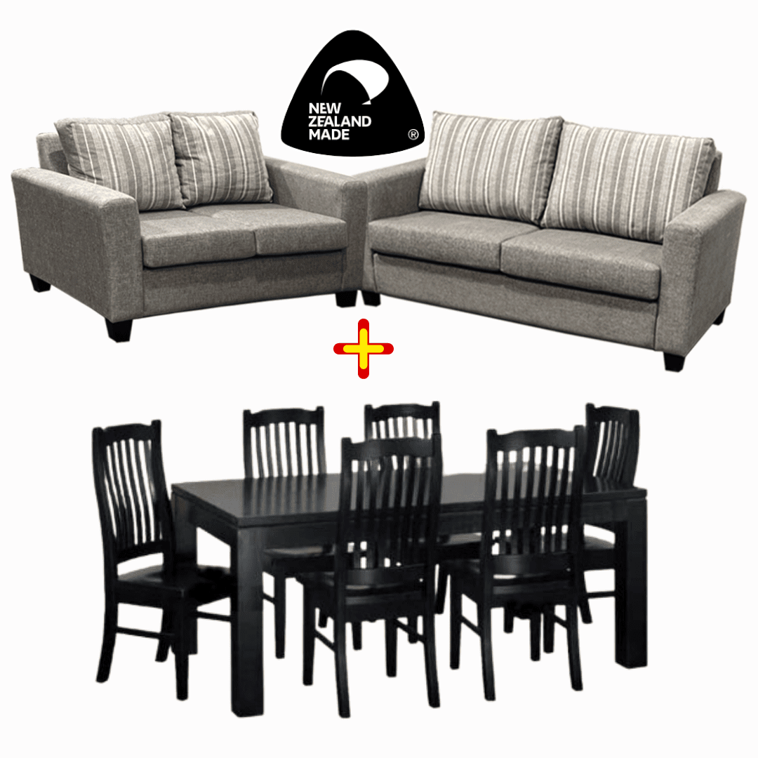 Connor Lounge Suite + Lynn Dining Suite | Kwickshop