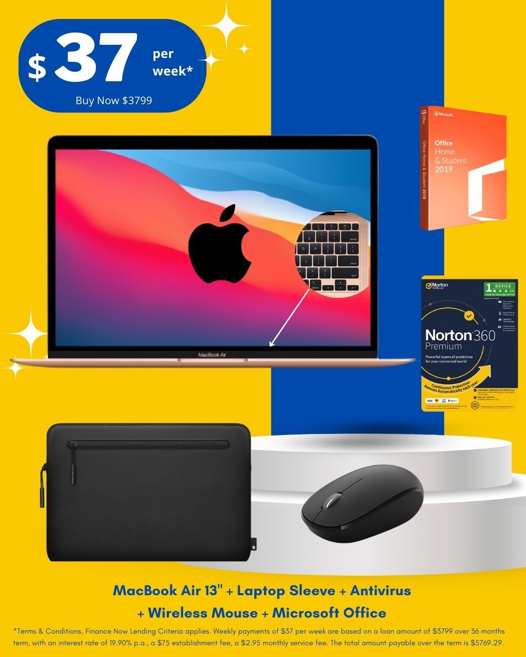 Apple 13" Macbook Air Package Deal