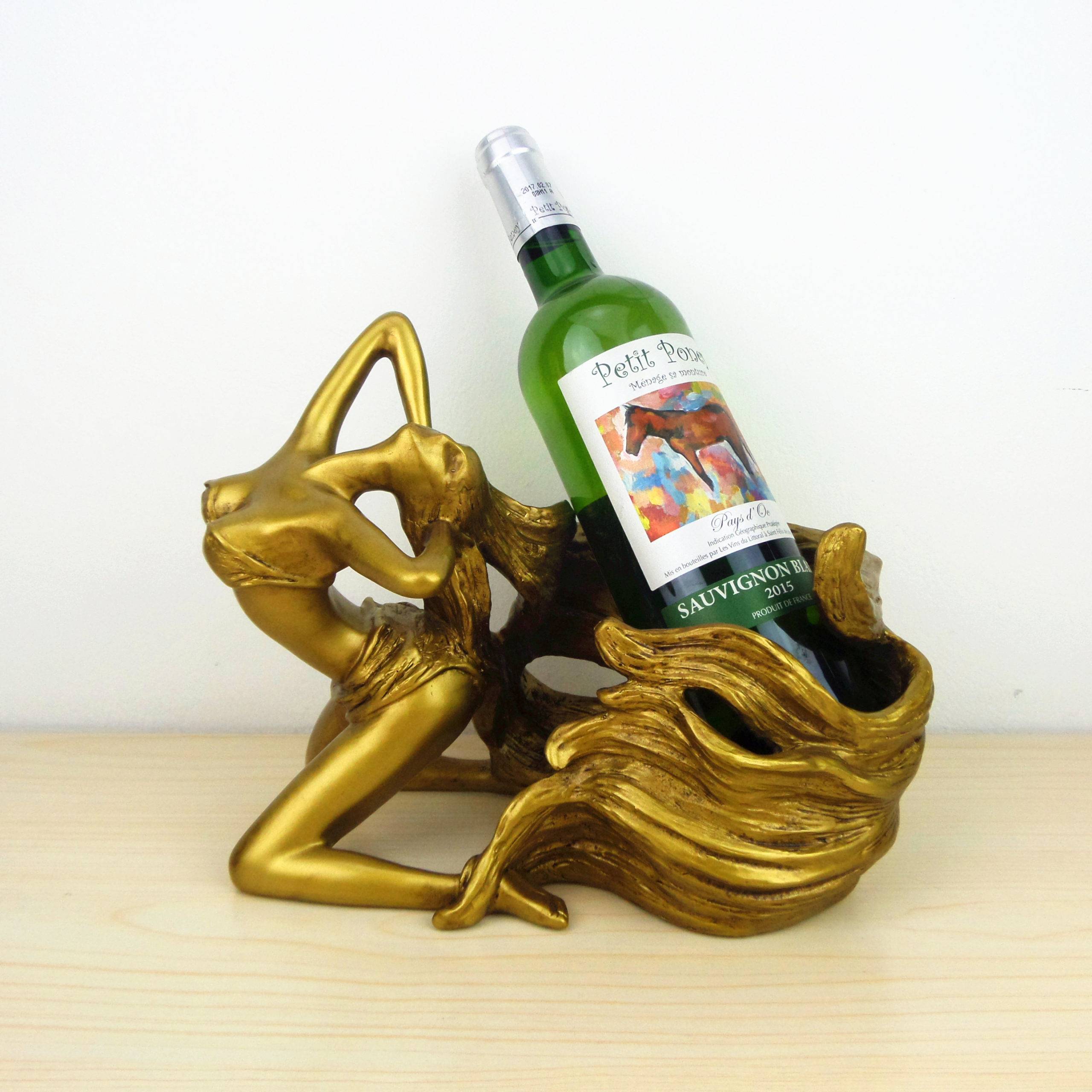 Golden Wine Holder | Kwickshop