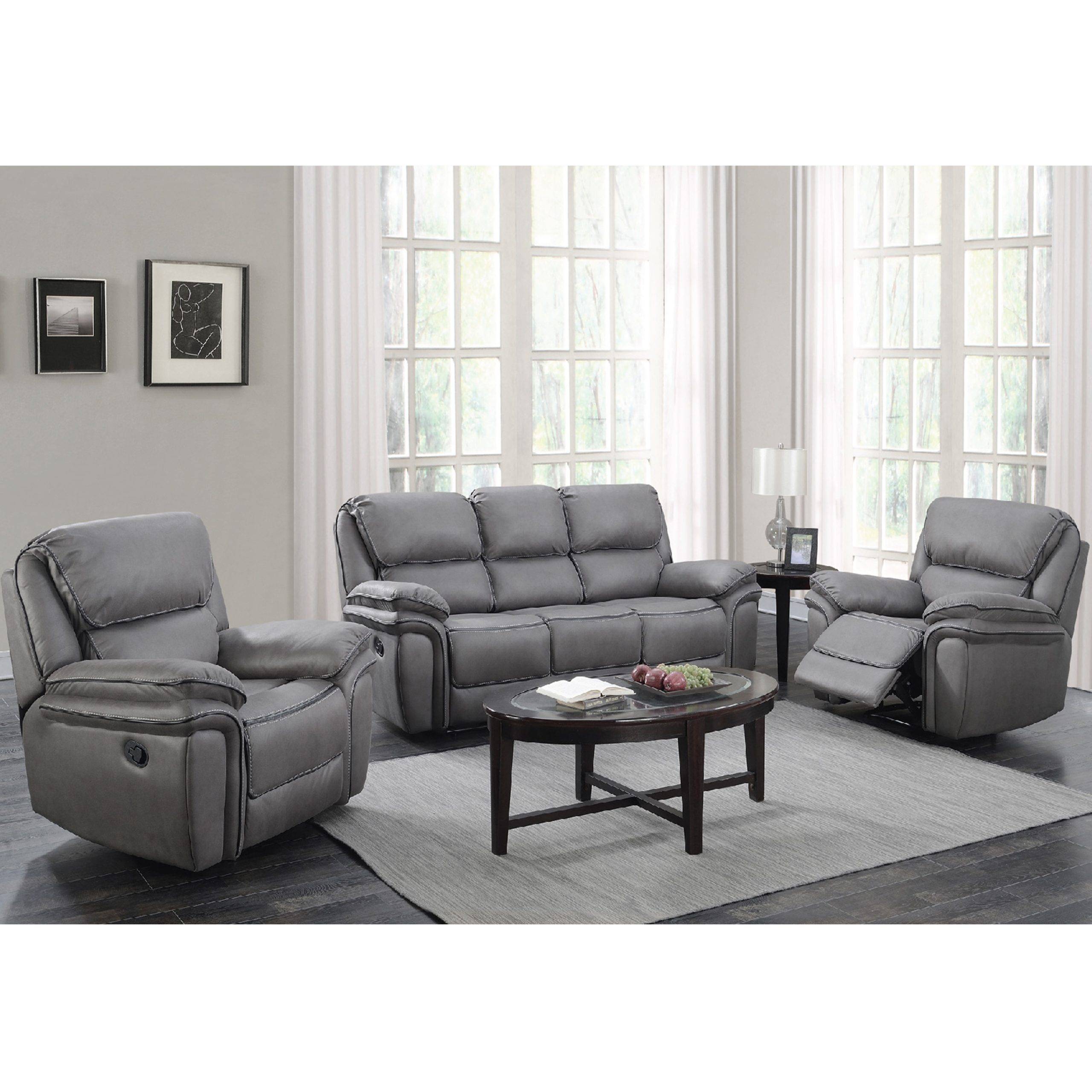 Mirac Recliner Lounge Suite | Kwickshop