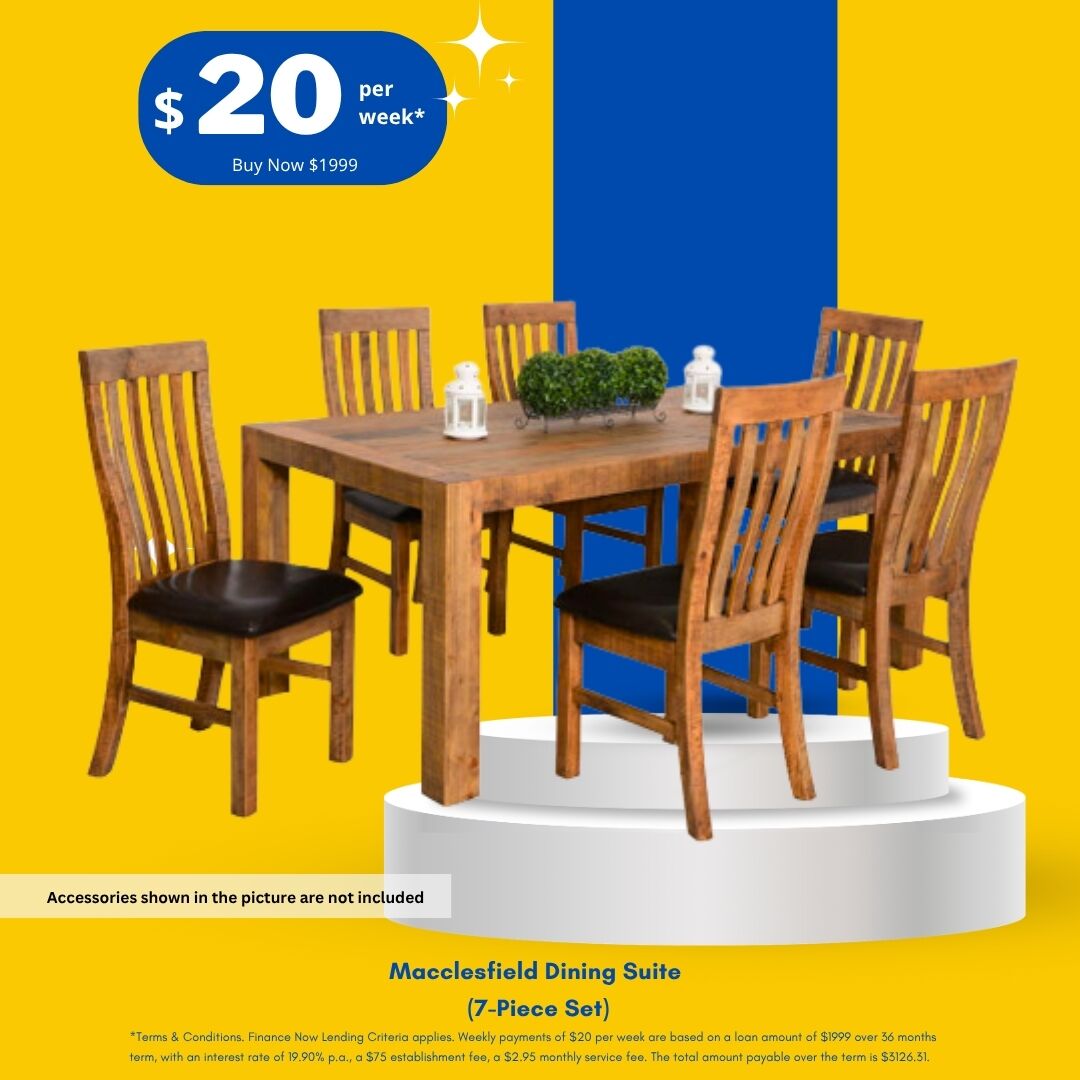 Macclesfield dining suite