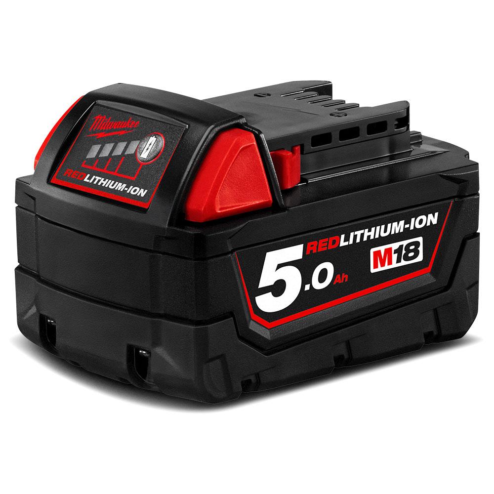 Milwaukee 5.0Ah Li-Ion RED LITHIUM Battery
