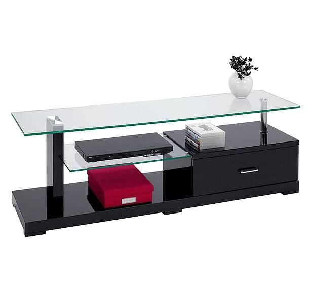 Aiyanna Entertainment Unit | Black | Kwickshop