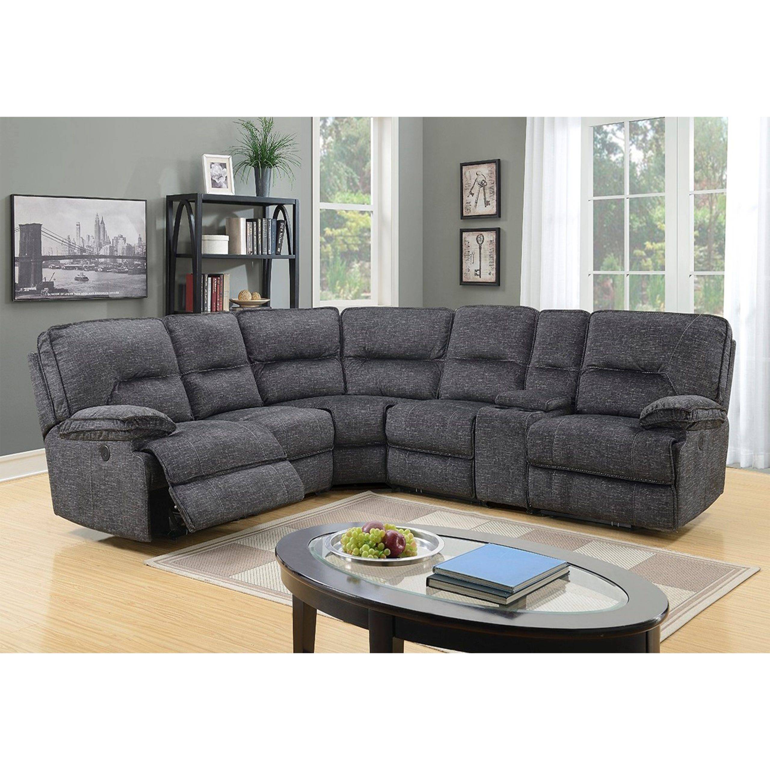 Alliston Sectional Corner Recliner Lounge Suite | Kwickshop