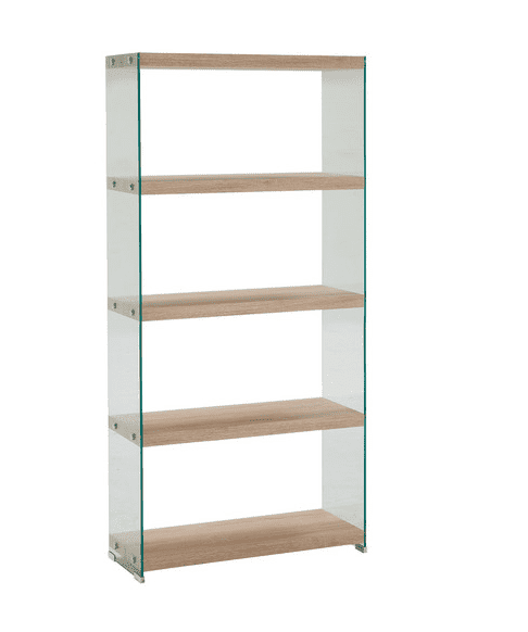 Jessie Glass Bookcase | Kwickshop