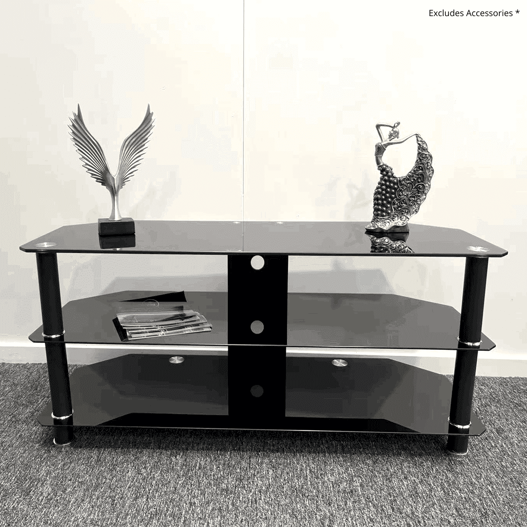 Glass Entertainment Unit (TV Unit) | Kwickshop