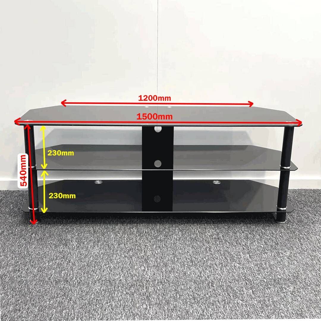 Glass Entertainment Unit (TV Unit) | Kwickshop