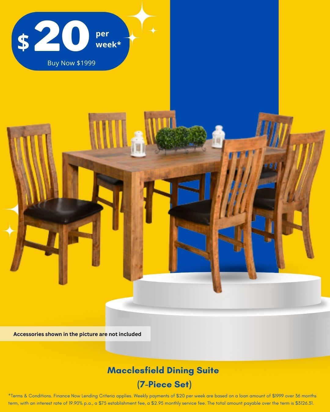 Macclesfield Dining Suite Package Deal