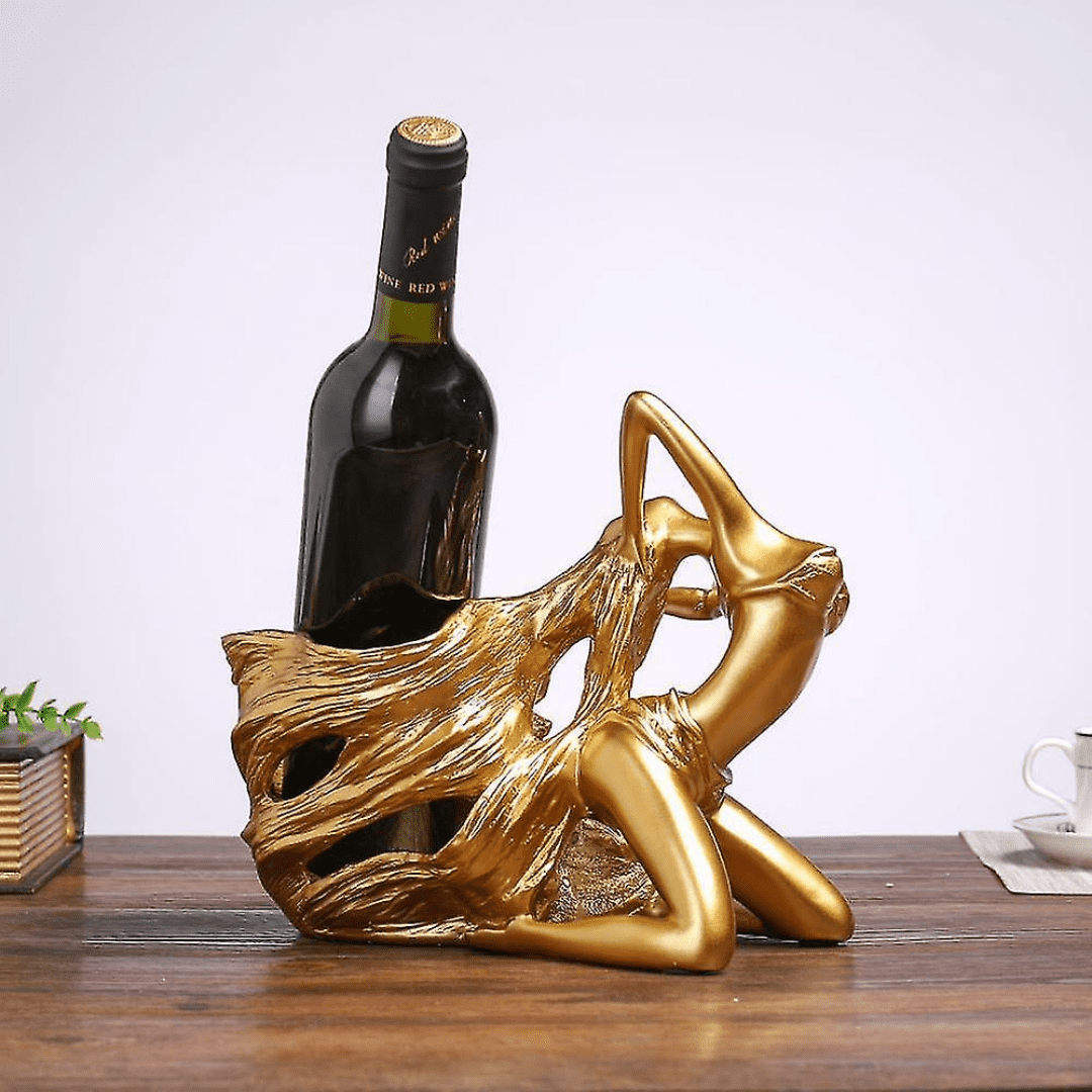 Golden Wine Holder | Kwickshop