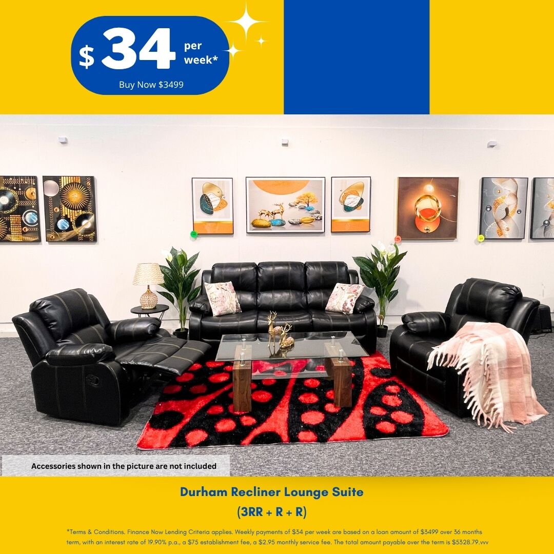 Durham recliner lounge suite