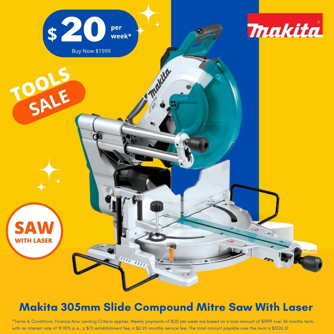 Makita 305mm slide compound mitre saw