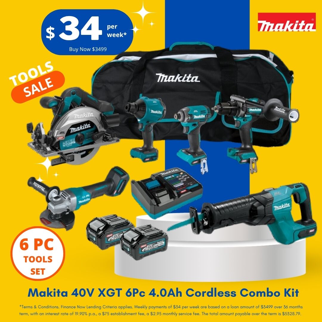 Makita 40V XGT 6Pc combo kit