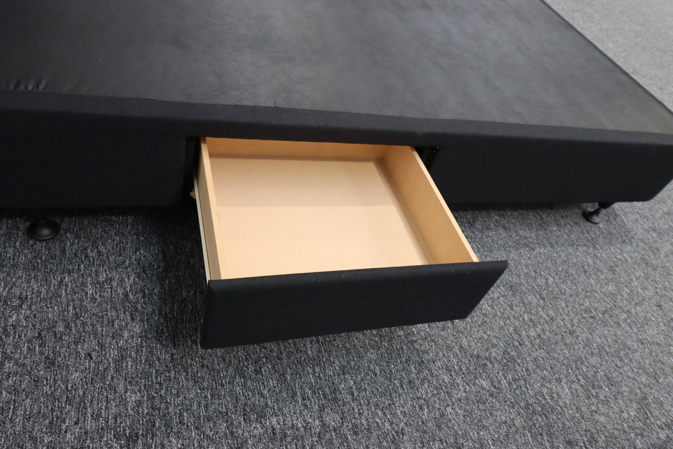 NZ Made Bed Base With Drawer | Kwickshop