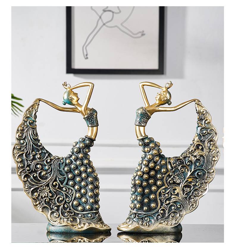 Dancing Figurine Statue Home Decor | Kwickshop