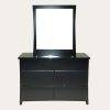 Brinxton Black Dresser with Mirror | Kwickshop