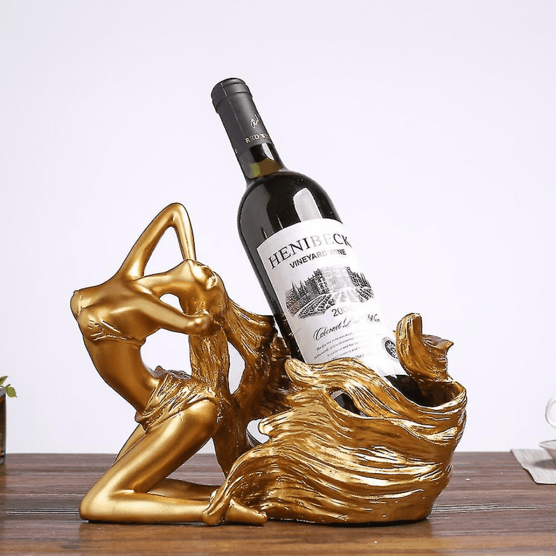 Golden Wine Holder | Kwickshop