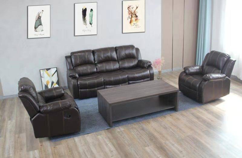 Durham Recliner Lounge Suite | Brown | Kwickshop
