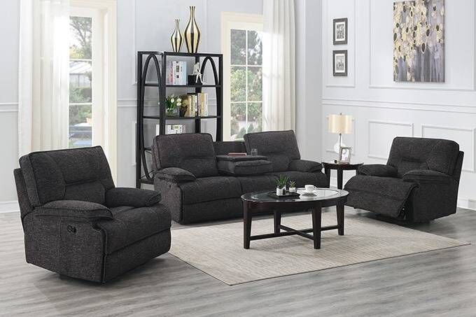 Alliston Recliner Lounge Suite - 3 piece |Kwickshop