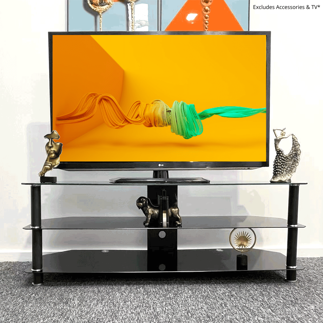 Glass Entertainment Unit (TV Unit) | Kwickshop