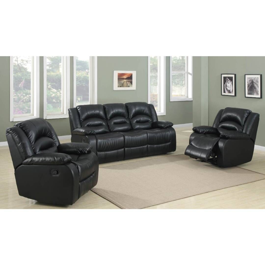 Lara 3-Piece Recliner Lounge Suite | Kwickshop