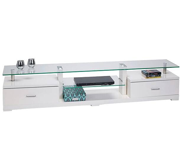 Roche Entertainment Unit | White | Kwickshop