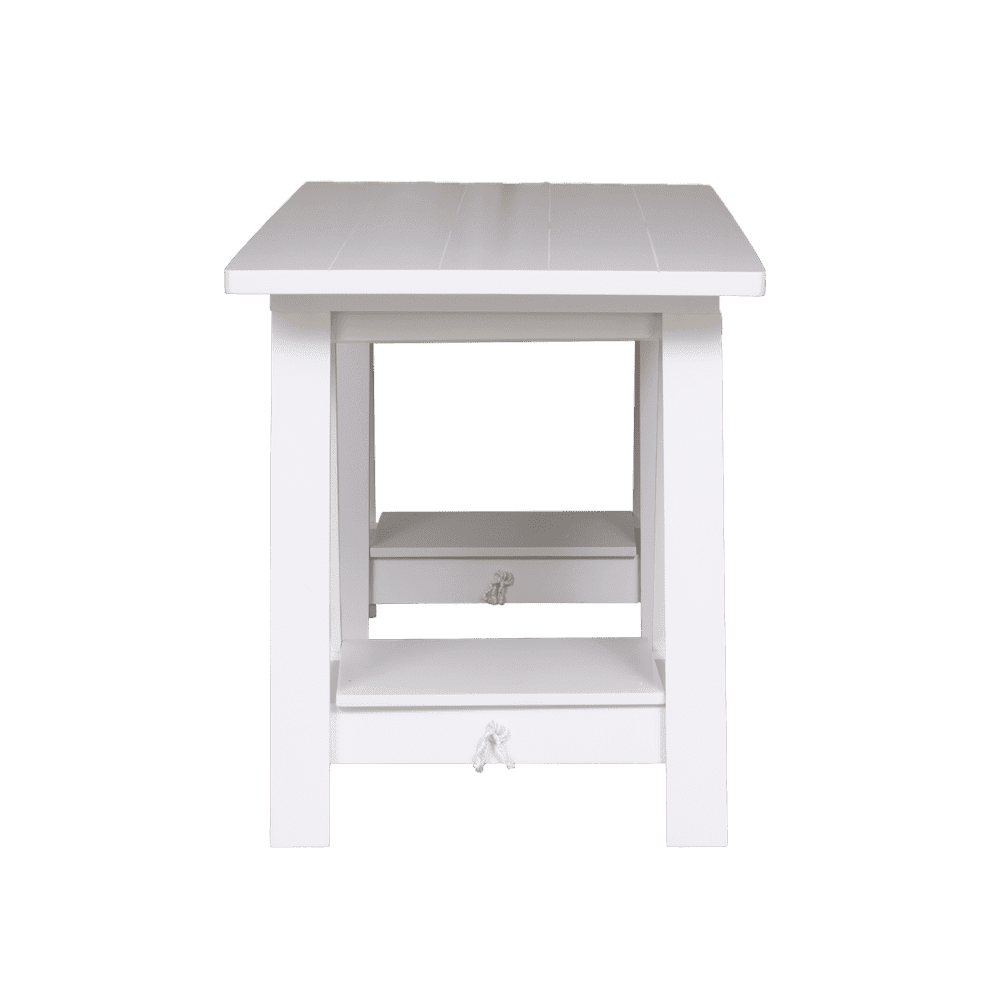 Teddy Wooden White Desk White | Kwickshop