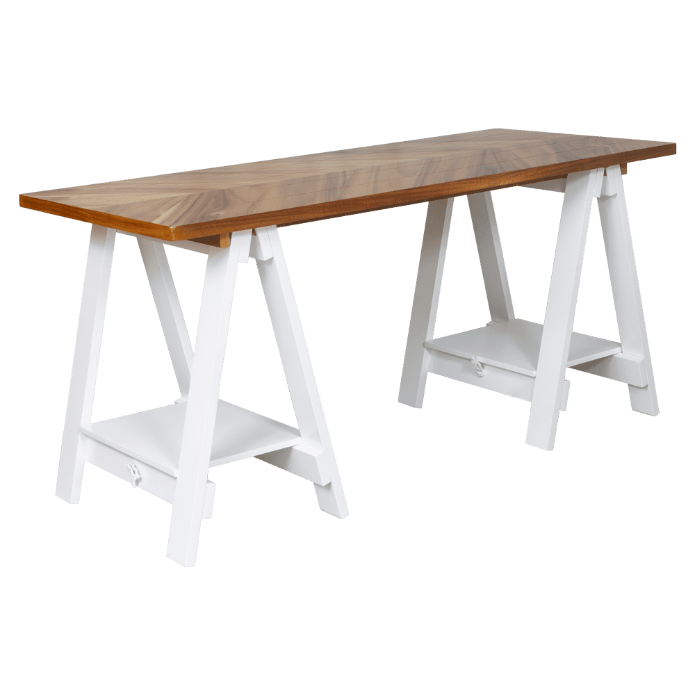 Teddy Wooden Desk Two Tone | Kwickshop
